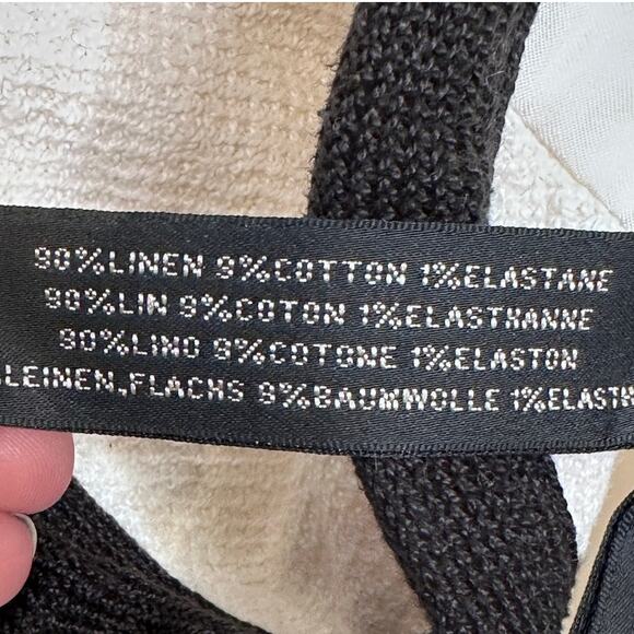 Ralph Lauren BLACK LABEL Linen & Cotton Ivory Blazer size 12 Made in Italy - Picture 4 of 5